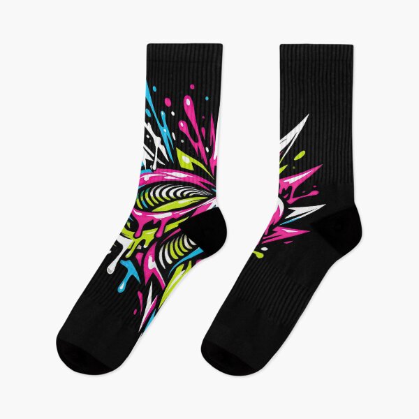 Item preview, Graffiti Heart – Neon Street Energy designed and sold by ForeverPrintsOK.