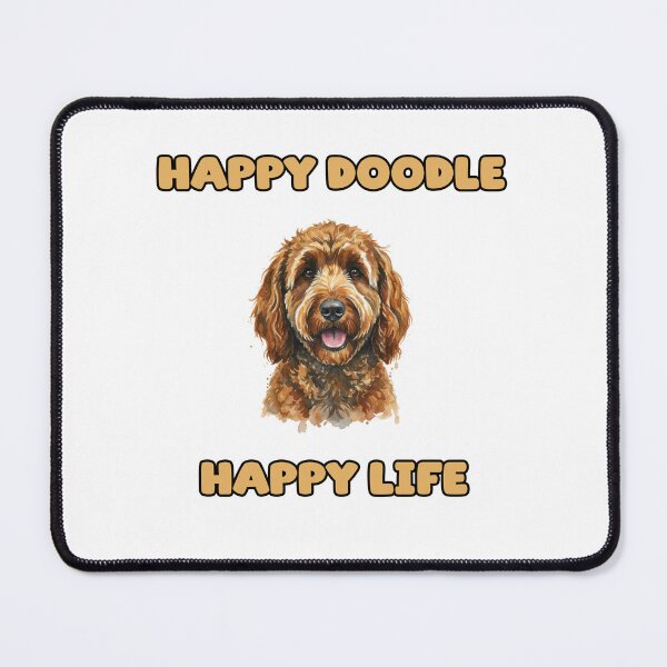 Item preview, Happy Doodle Happy Life Goldendoodle Labradoodle Joy designed and sold by NatureUnleashed.