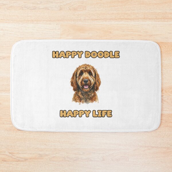 Item preview, Happy Doodle Happy Life Goldendoodle Labradoodle Joy designed and sold by NatureUnleashed.