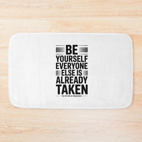 Item preview, Dorian Gray "Be Yourself" Oscar Wilde Tee designed and sold by Enea Kelo.