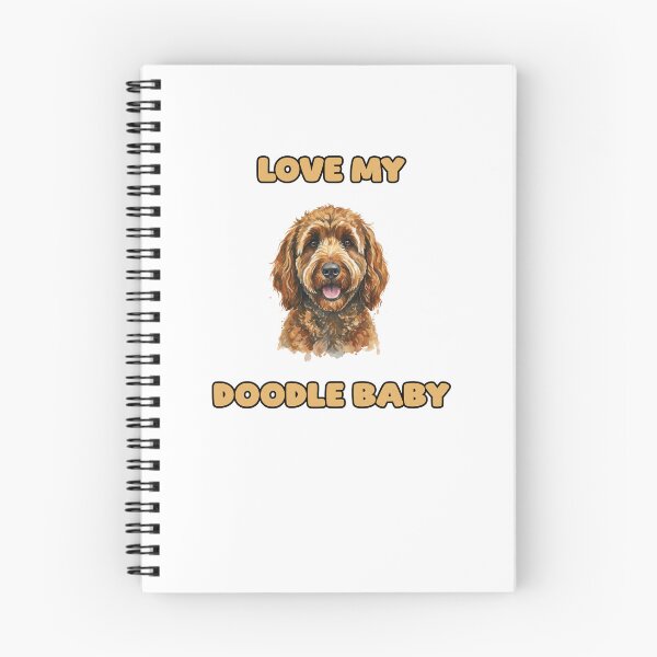 Item preview, Love My Doodle Baby Adorable Goldendoodle Labradoodle designed and sold by NatureUnleashed.