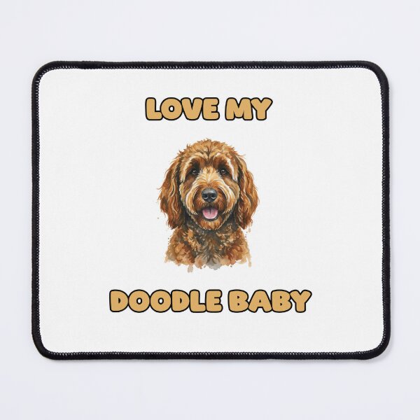 Item preview, Love My Doodle Baby Adorable Goldendoodle Labradoodle designed and sold by NatureUnleashed.