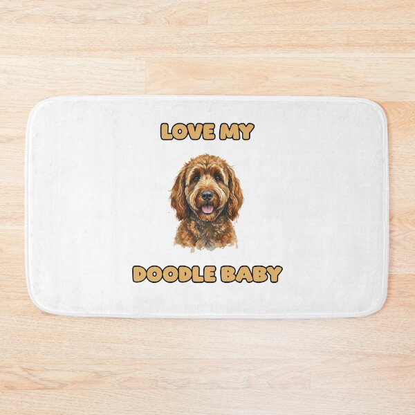 Item preview, Love My Doodle Baby Adorable Goldendoodle Labradoodle designed and sold by NatureUnleashed.