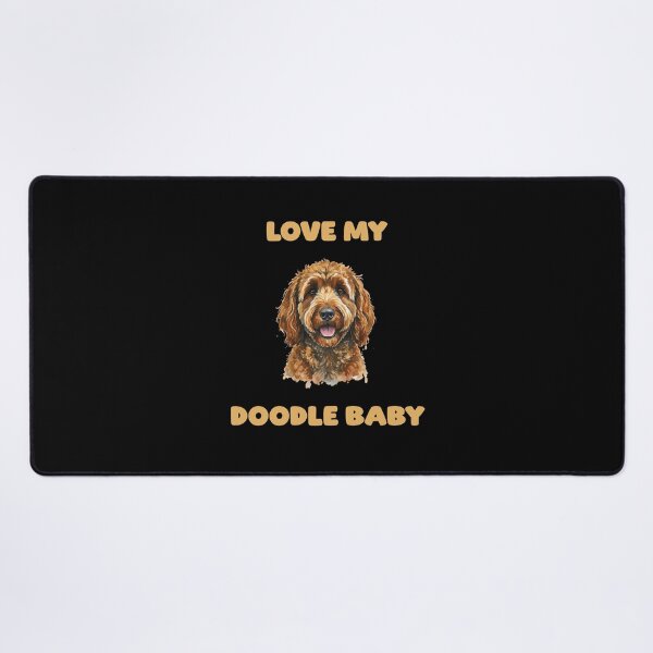 Item preview, Love My Doodle Baby Adorable Goldendoodle Labradoodle designed and sold by NatureUnleashed.