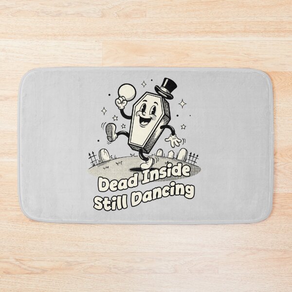 Item preview, Dead Inside Still Dancing – Vintage Dancing Coffin Dark Humor designed and sold by homework store.