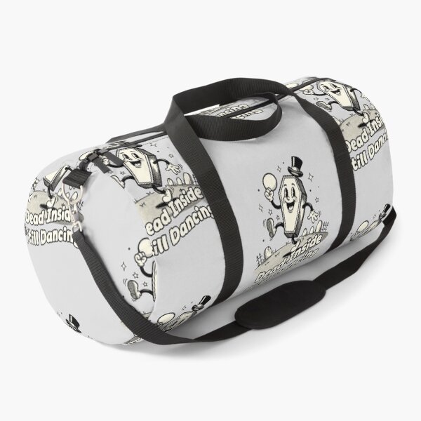 Item preview, Dead Inside Still Dancing – Vintage Dancing Coffin Dark Humor designed and sold by homework store.