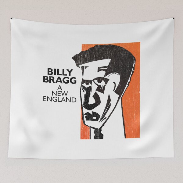 Item preview,  Billy Bragg A New England designed and sold by Bongumenzi.