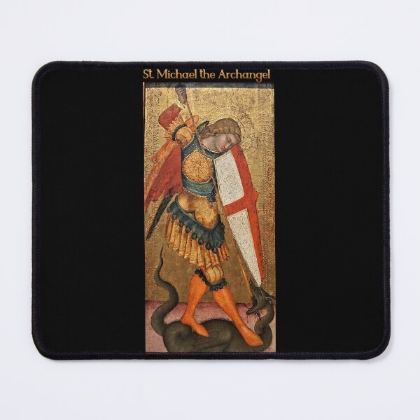 Item preview, St. Michael the Archangel designed and sold by ✠Extra✠Ecclesiam✠Nulla✠Salus✠.