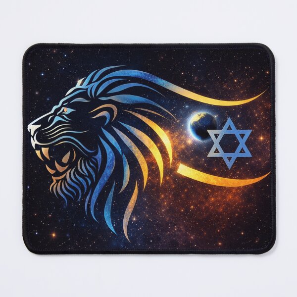 Item preview, Lion of Judah Jewish Art – Hebrew Bible Symbol – Israel Faith Design designed and sold by AbstractAuraArt.