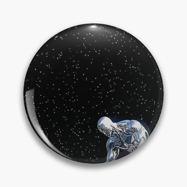 Item preview, Cosmic Silver Surfer Aesthetic | Space Surf Sci-Fi Design designed and sold by CosmicCovers.