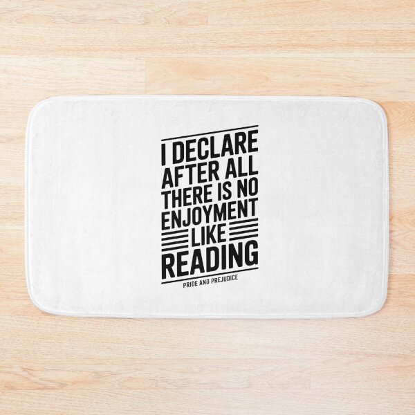 Item preview, Pride and Prejudice "No Enjoyment Like Reading" Shirt designed and sold by Enea Kelo.