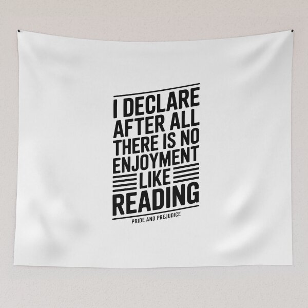 Item preview, Pride and Prejudice "No Enjoyment Like Reading" Shirt designed and sold by Enea Kelo.