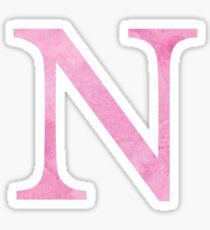 Rose Watercolor Ν Sticker