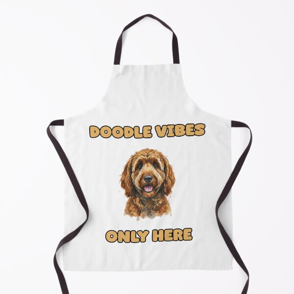 Item preview, Doodle Vibes Only Here Positive Goldendoodle Energy designed and sold by NatureUnleashed.