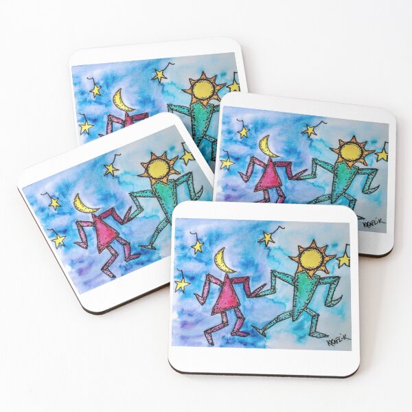 Item preview, When the Moon Danced with the Sun designed and sold by AngelWingArt.