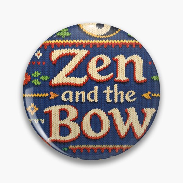 Item preview, Zen and the Bow Archery Knitting Pattern designed and sold by Mauswohn.