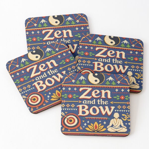 Item preview, Zen and the Bow Archery Knitting Pattern designed and sold by Mauswohn.