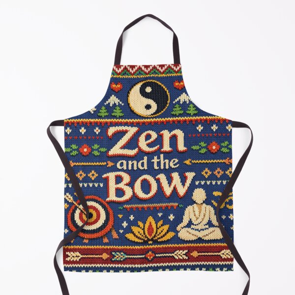 Item preview, Zen and the Bow Archery Knitting Pattern designed and sold by Mauswohn.