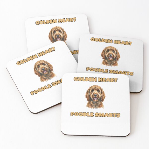 Item preview, Golden Heart Poodle Smarts Goldendoodle Lover Design designed and sold by NatureUnleashed.