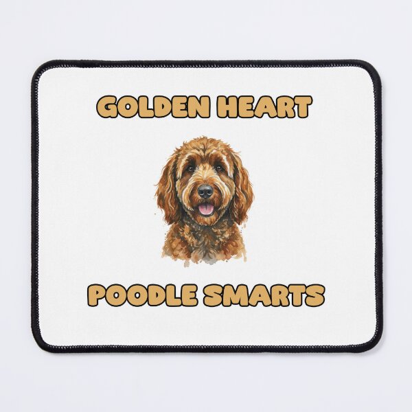 Item preview, Golden Heart Poodle Smarts Goldendoodle Lover Design designed and sold by NatureUnleashed.