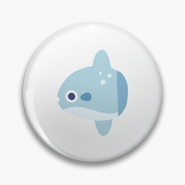 Item preview, Kawaii Ocean Sunfish Cartoon designed and sold by RepeatNoProblem.