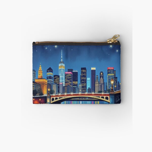 Item preview, Starry Night Skyline designed and sold by EllieHeartCo.
