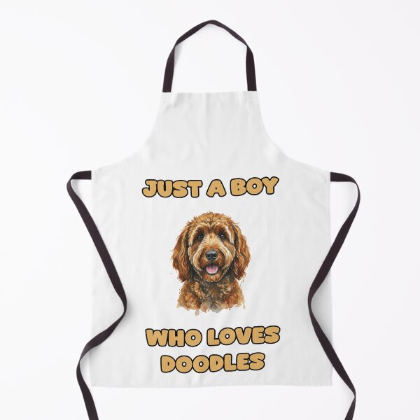 Item preview, Just A Boy Who Loves Doodles Goldendoodle Labradoodle designed and sold by NatureUnleashed.