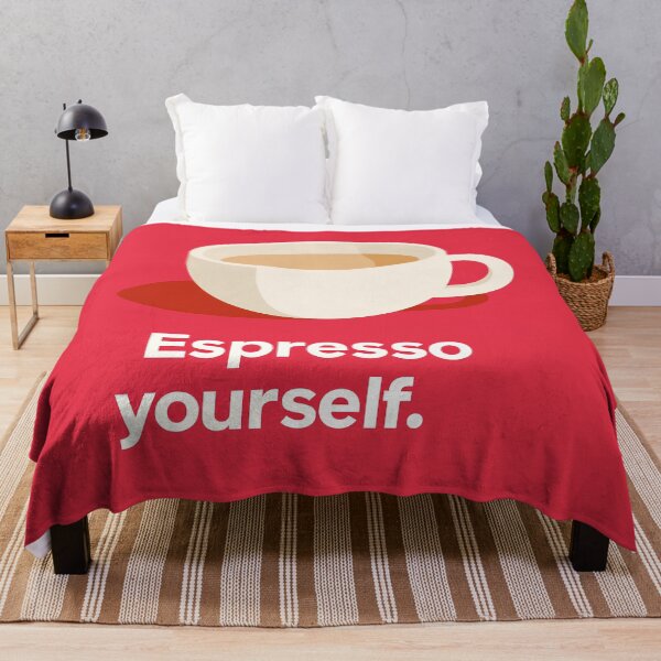 Item preview, Minimalist Coffee Cup Illustration Espresso Yourself designed and sold by BobaBunny76.