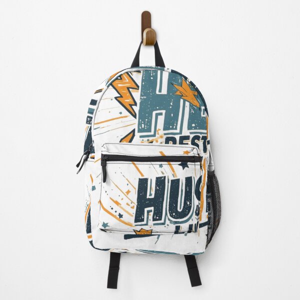 Item preview, Hustle Like a Hero Quote designed and sold by WisknowDesigns.
