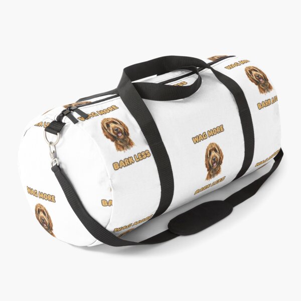 Item preview, Wag More Bark Less Happy Dog Positive Vibes Design designed and sold by NatureUnleashed.