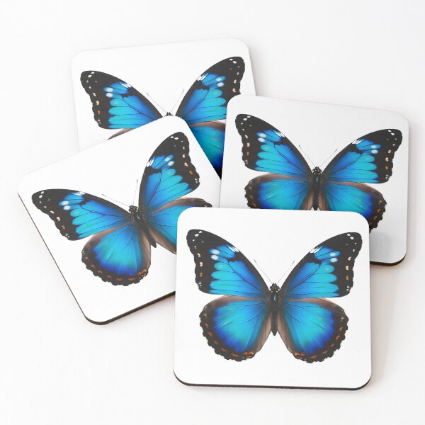 Item preview, Blue Butterfly | Original Digital Art | Vibrant Nature Design | Transparent Background designed and sold by CamirCreations.