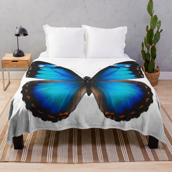 Item preview, Blue Butterfly | Original Digital Art | Vibrant Nature Design | Transparent Background designed and sold by CamirCreations.
