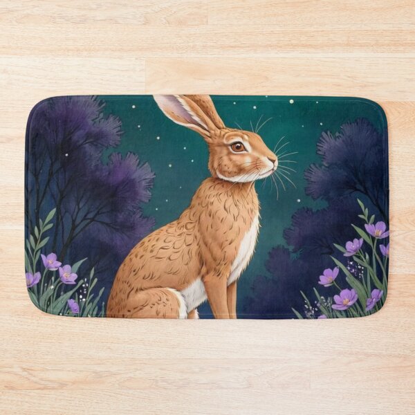 Item preview, Sweet Brown Hare By Moonlight designed and sold by iamdesigns14.