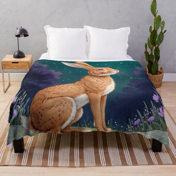 Item preview, Sweet Brown Hare By Moonlight designed and sold by iamdesigns14.