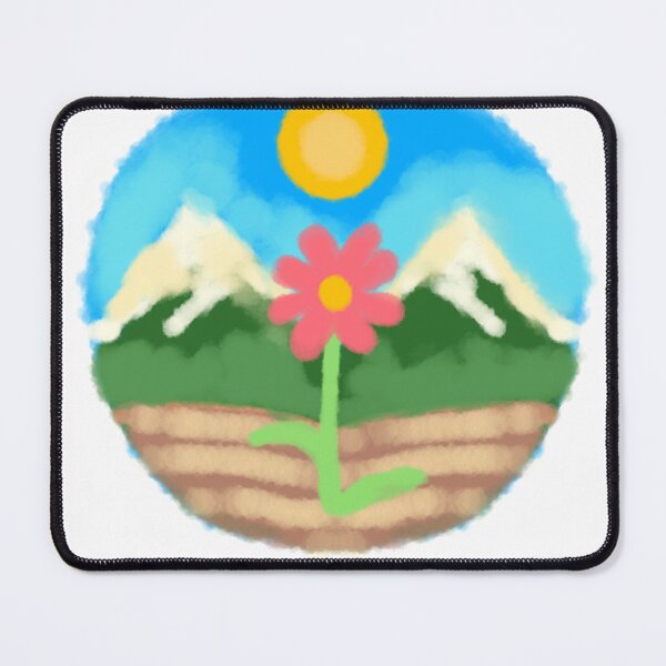 Item preview, digital watercolor daisy designed and sold by funky-tuna.