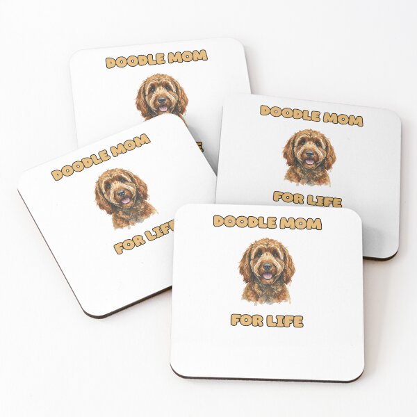Artikelvorschau, Doodle-Mama fürs Leben, Besitzerin eines Goldendoodles oder Labradoodles entworfen und verkauft von NatureUnleashed.