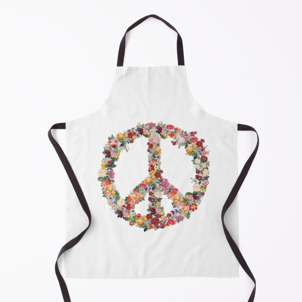 Item preview, Floral Peace Sign – Vintage Victorian Flower Peace Symbol | Hippie Floral Design designed and sold by Cimbart.