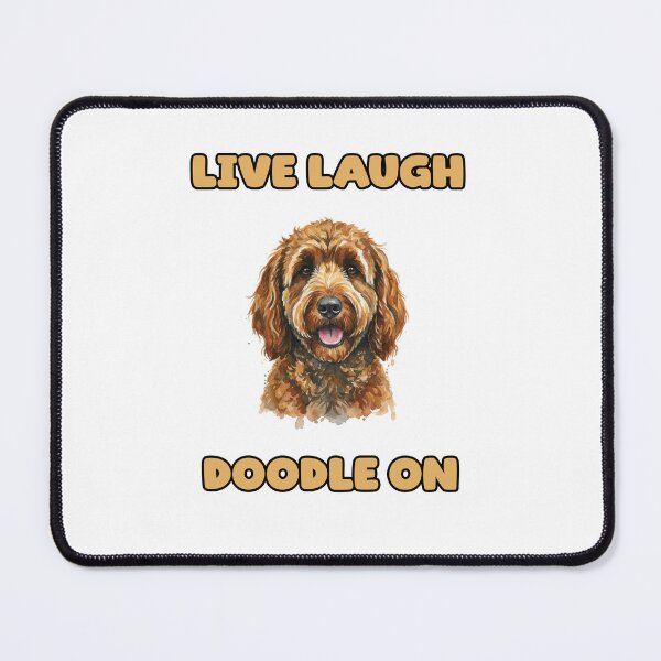 Item preview, Live Laugh Doodle On Goldendoodle Labradoodle Fun designed and sold by NatureUnleashed.