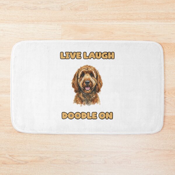 Item preview, Live Laugh Doodle On Goldendoodle Labradoodle Fun designed and sold by NatureUnleashed.