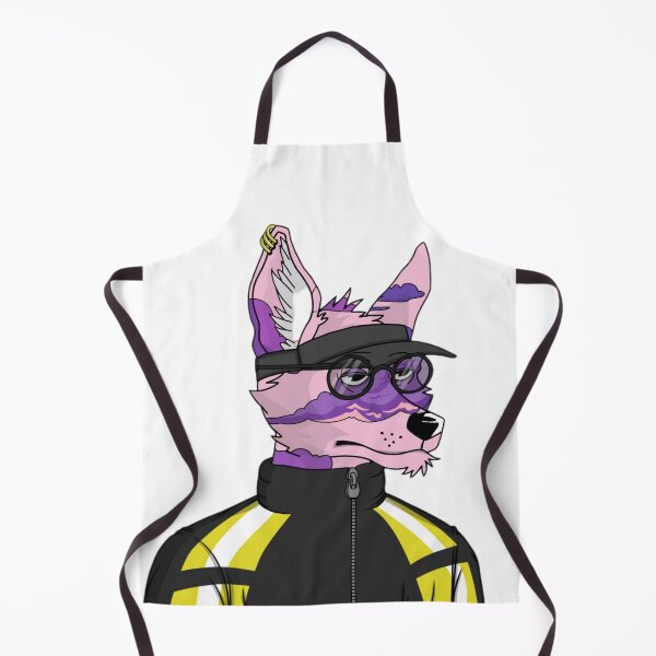 Item preview, Cool Vaporwave Wolf – Aesthetic Street Style Sticker designed and sold by JG-DigitalArts.