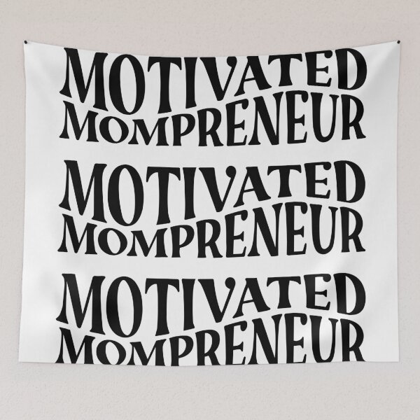 Item preview, Motivated Mompreneur | Women Business Owner Gift | Boss Mom | Entrepreneur Mom designed and sold by Beverly Montgomery Design.