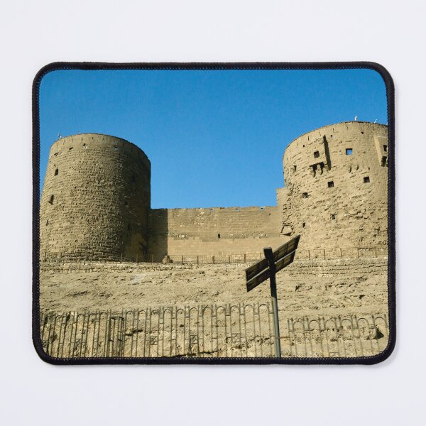 Item preview, The Two Towers of Citadel of Salah al-Din. Cairo 2026 designed and sold by Jouko Lehto Photography.