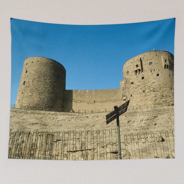 Item preview, The Two Towers of Citadel of Salah al-Din. Cairo 2026 designed and sold by Jouko Lehto Photography.
