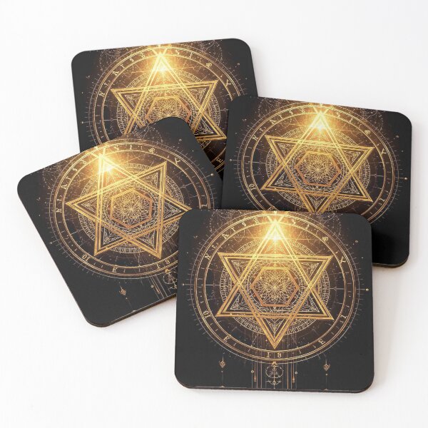 Item preview, Golden Sacred Geometry Sigil  designed and sold by BlondeBalance.