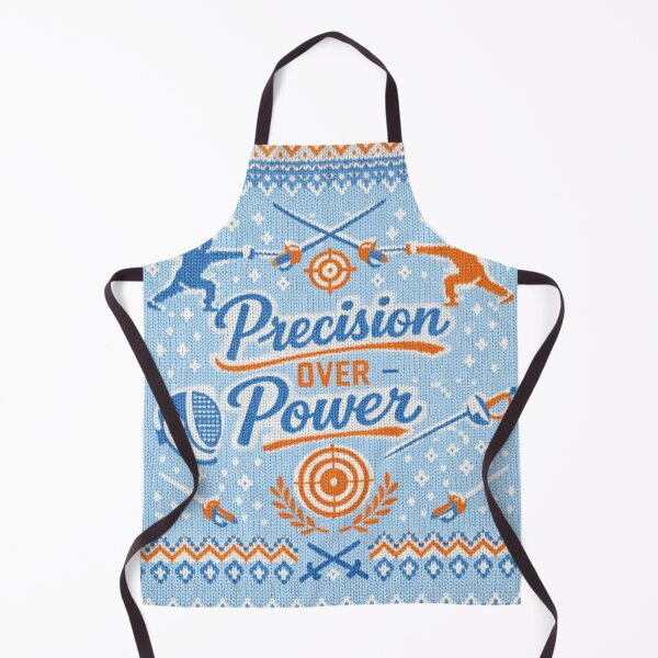 Aperçu de l'œuvre Modèle de tricot d'escrime Precision Over Power créée et vendue par Mauswohn.