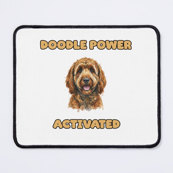 Item preview, Doodle Power Activated Funny Goldendoodle Labradoodle designed and sold by NatureUnleashed.