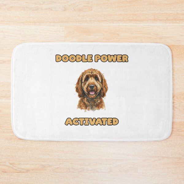 Item preview, Doodle Power Activated Funny Goldendoodle Labradoodle designed and sold by NatureUnleashed.