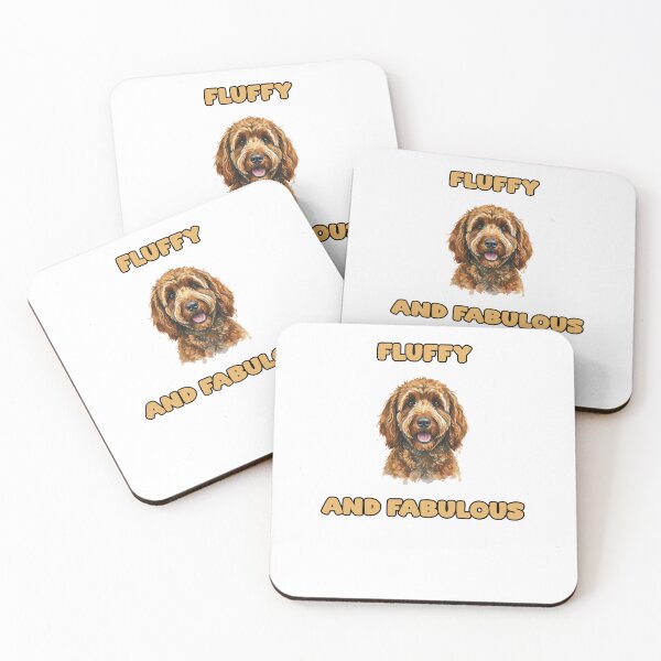 Item preview, Fluffy And Fabulous Cute Pet Doodle Lover Design designed and sold by NatureUnleashed.