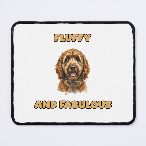 Item preview, Fluffy And Fabulous Cute Pet Doodle Lover Design designed and sold by NatureUnleashed.