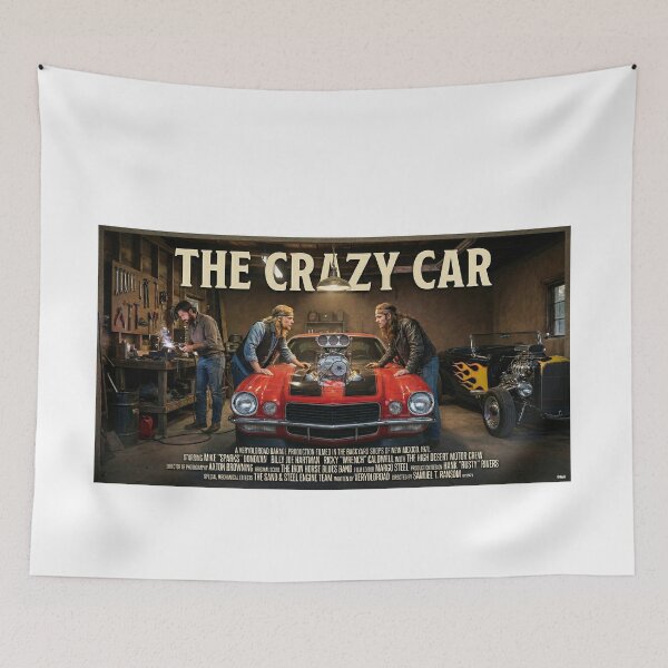 Item preview, ROAD MOVIE POSTER ROAD THE CRAZY CAR 1971 designed and sold by VERYOLDROAD BY AXTON BROWNING .